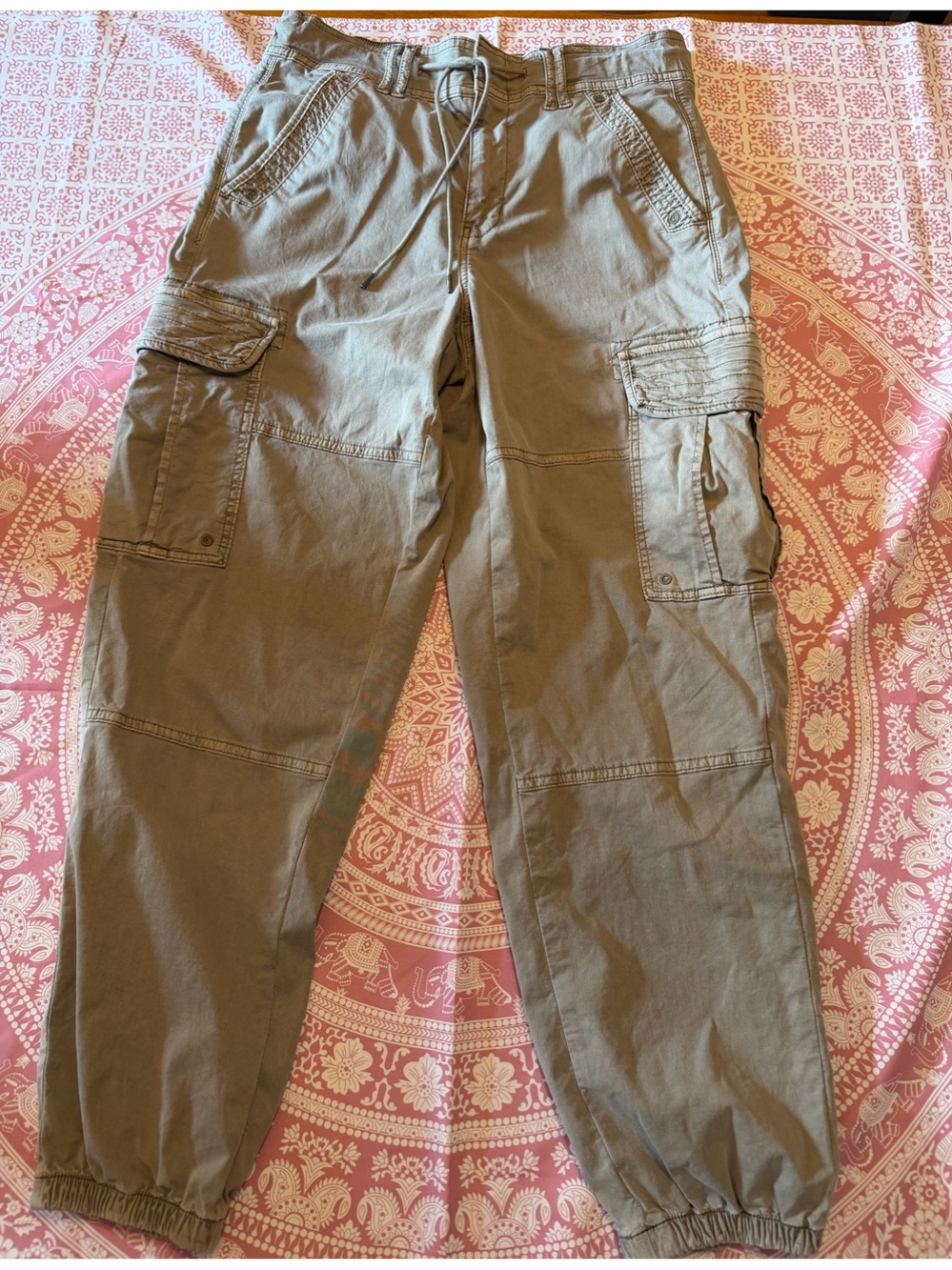 American Eagle cargo joggers